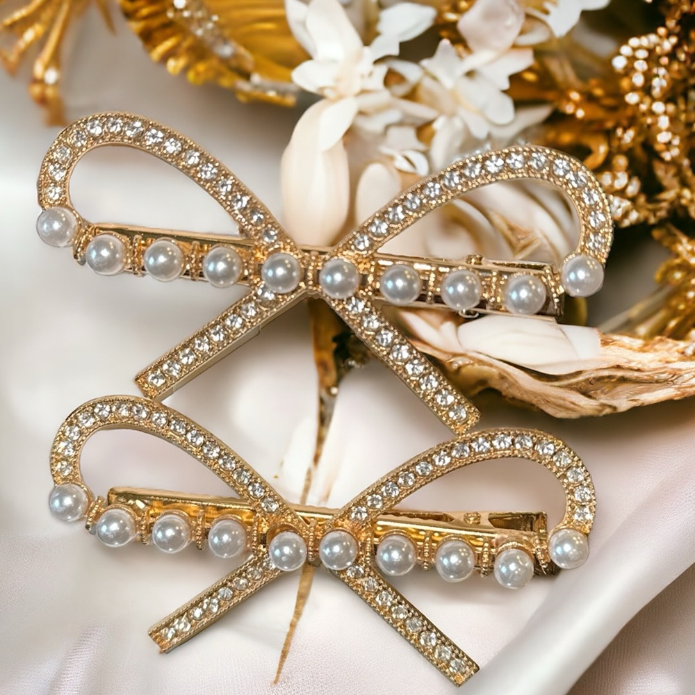Weddings,  First Communions & Prom: Beautiful 2 Piece Hair Accessories
